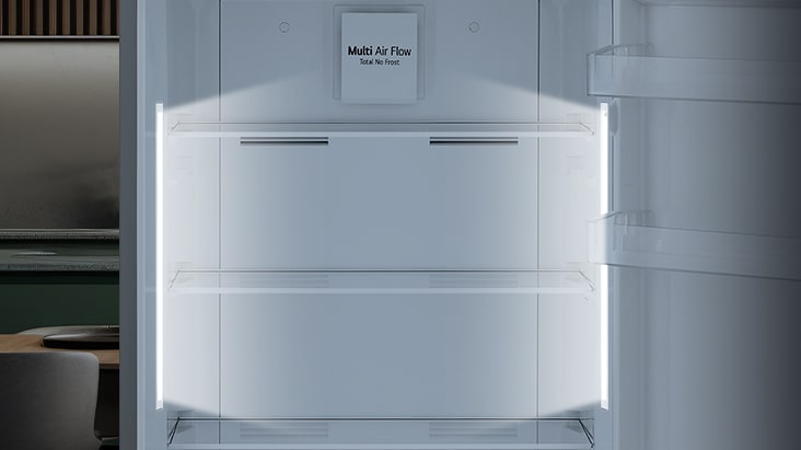 صورة توضيحية لإضاءة LED العلوية من إل جي